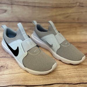 *NEW* Nike AD Comfort Slip On Pure Platinum DJ0999-002 MENS Size 8.5